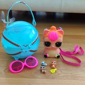 Lol surprise biggie pets neon kitty